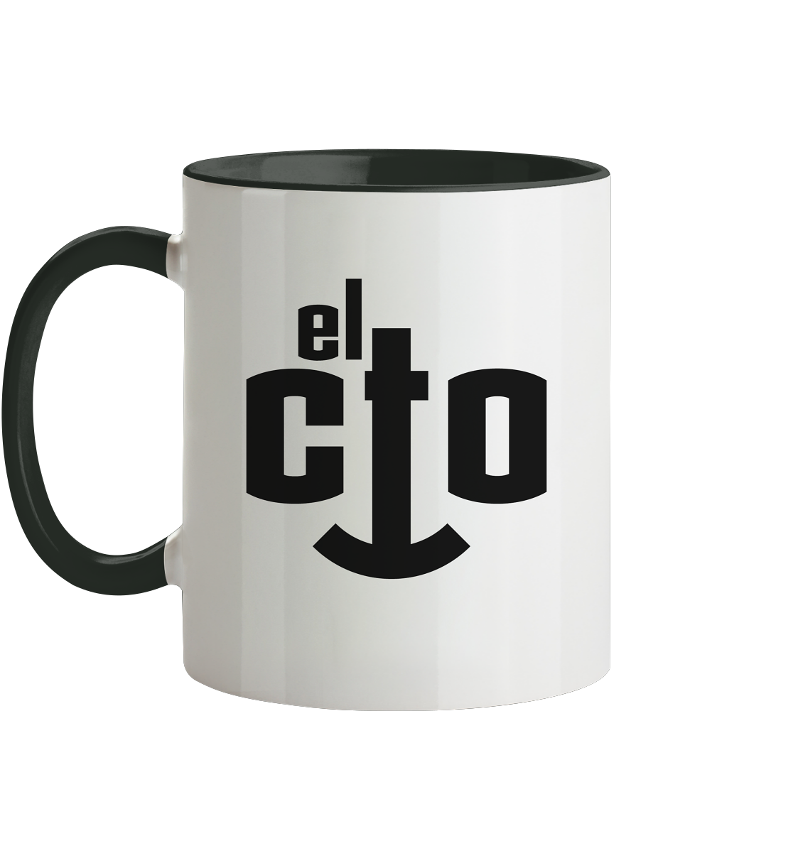 Minimalistic - Tasse zweifarbig