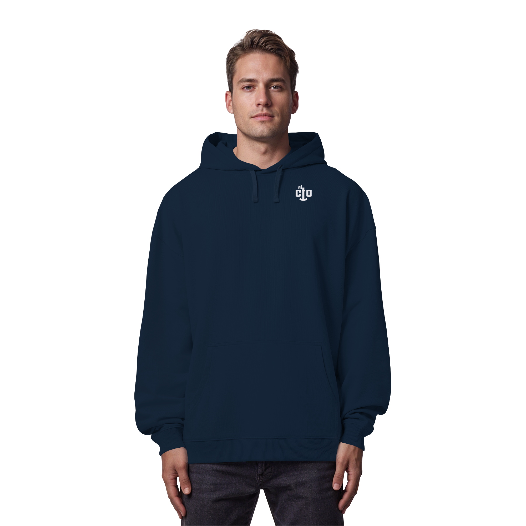 Minimalistic - Organic Oversize Hoodie