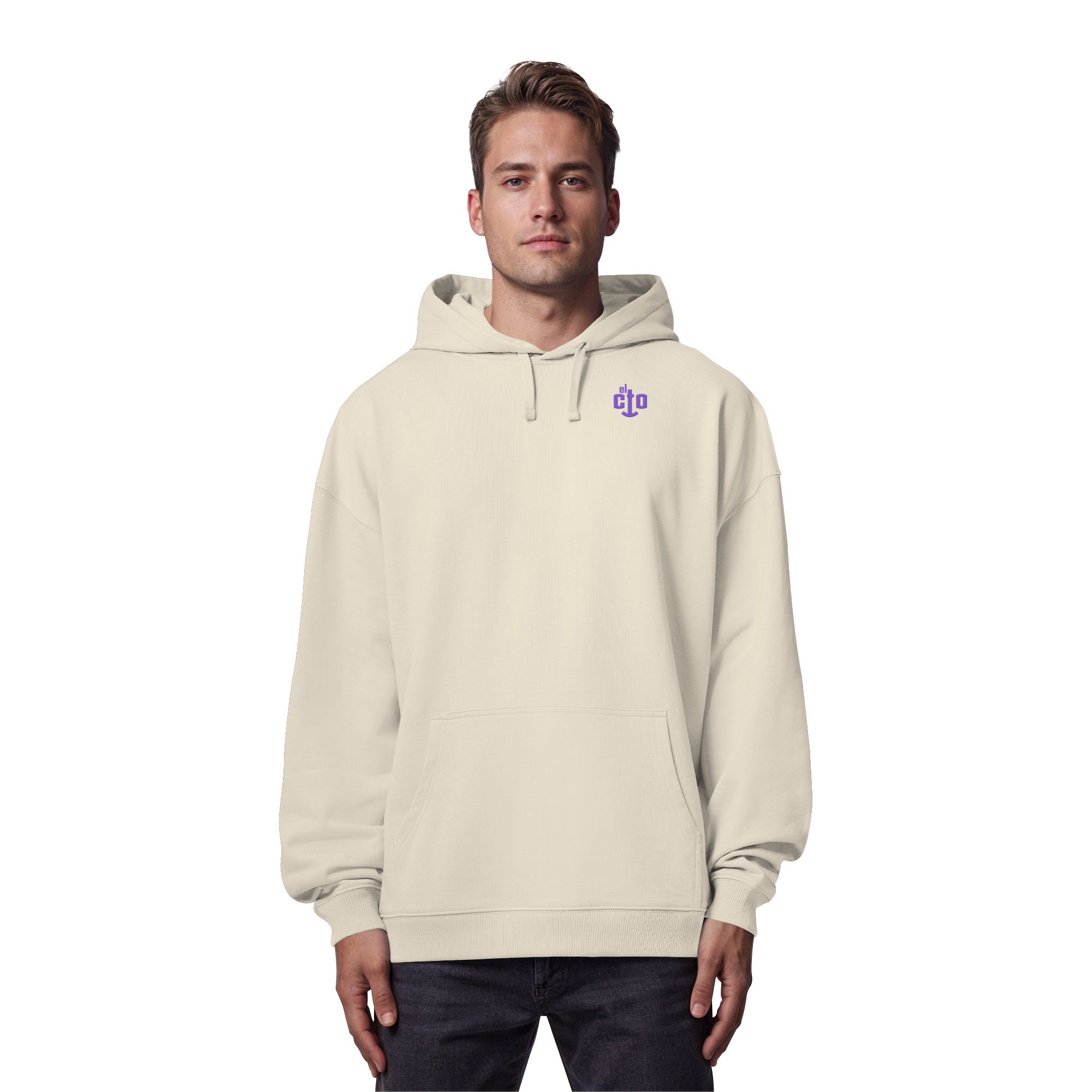 Minimalistic - Organic Oversize Hoodie