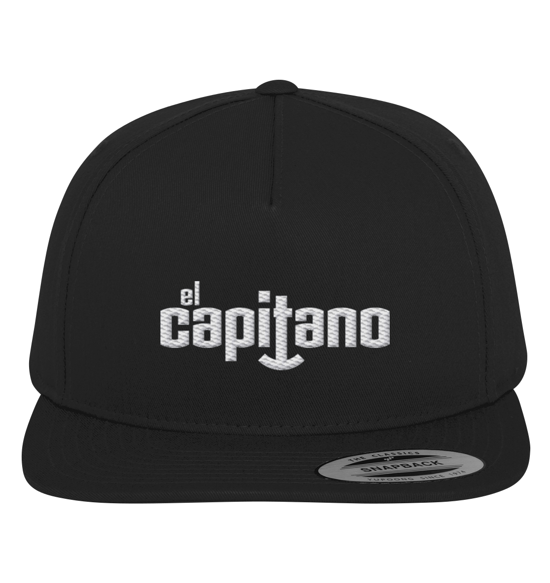 Premium Snapback mit Schrift