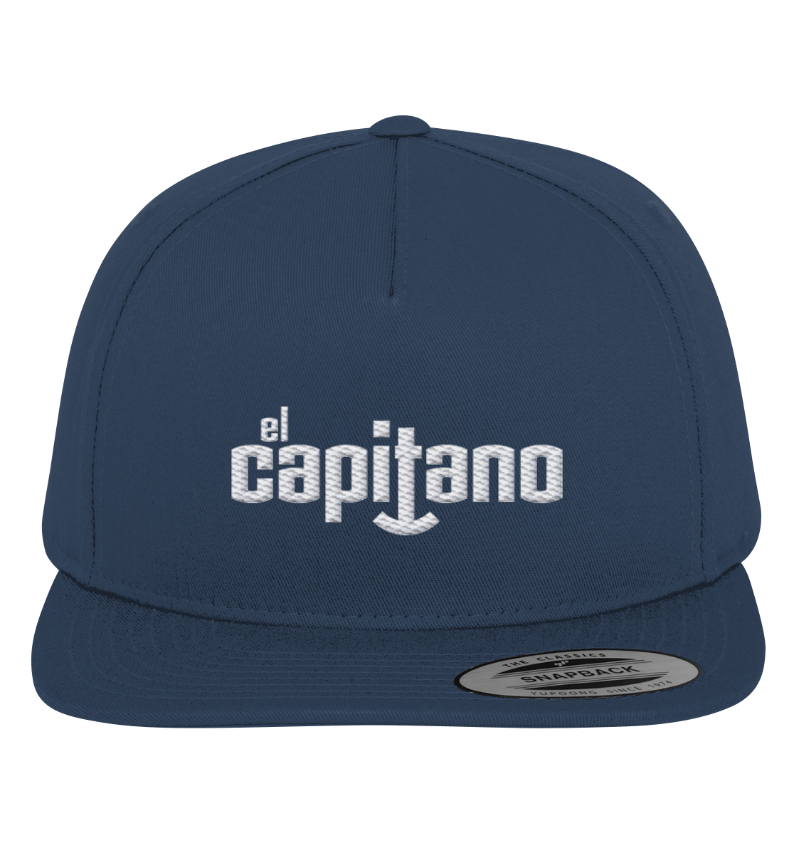 Premium Snapback mit Schrift