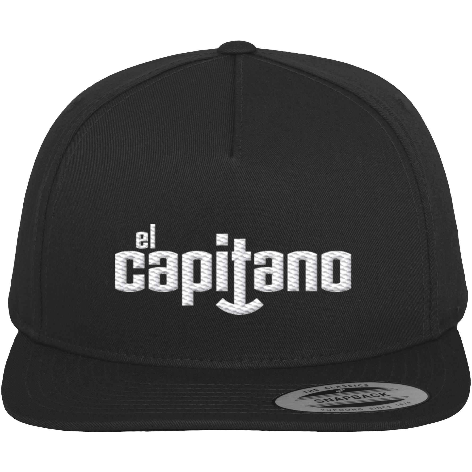 Premium Snapback mit Schrift