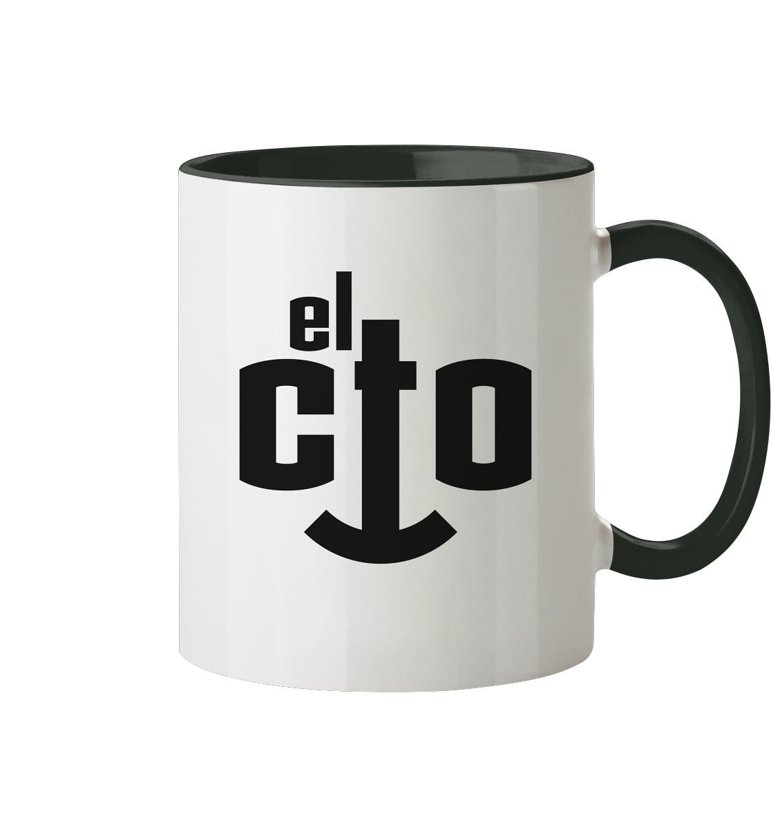 Minimalistic - Tasse zweifarbig