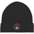 Organic Fisherman Beanie mit Farblichem Logo