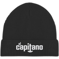Organic Fisherman Beanie mit Schrift