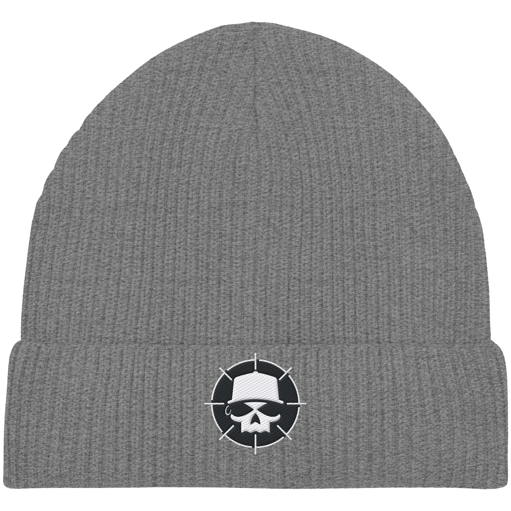 Organic Fisherman Beanie mit Logo