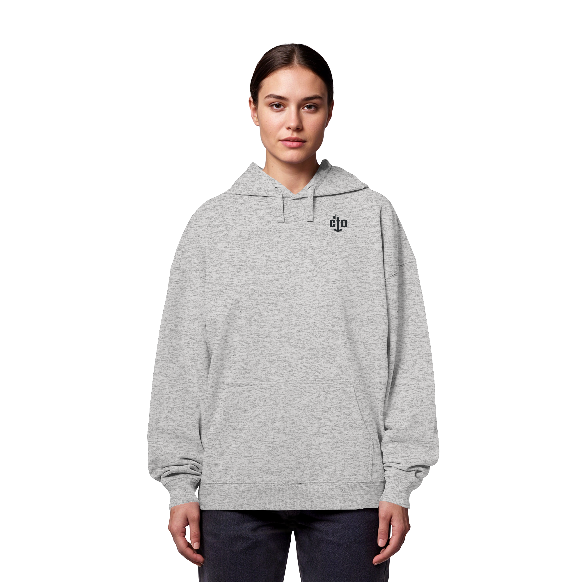 Minimalistic - Organic Oversize Hoodie