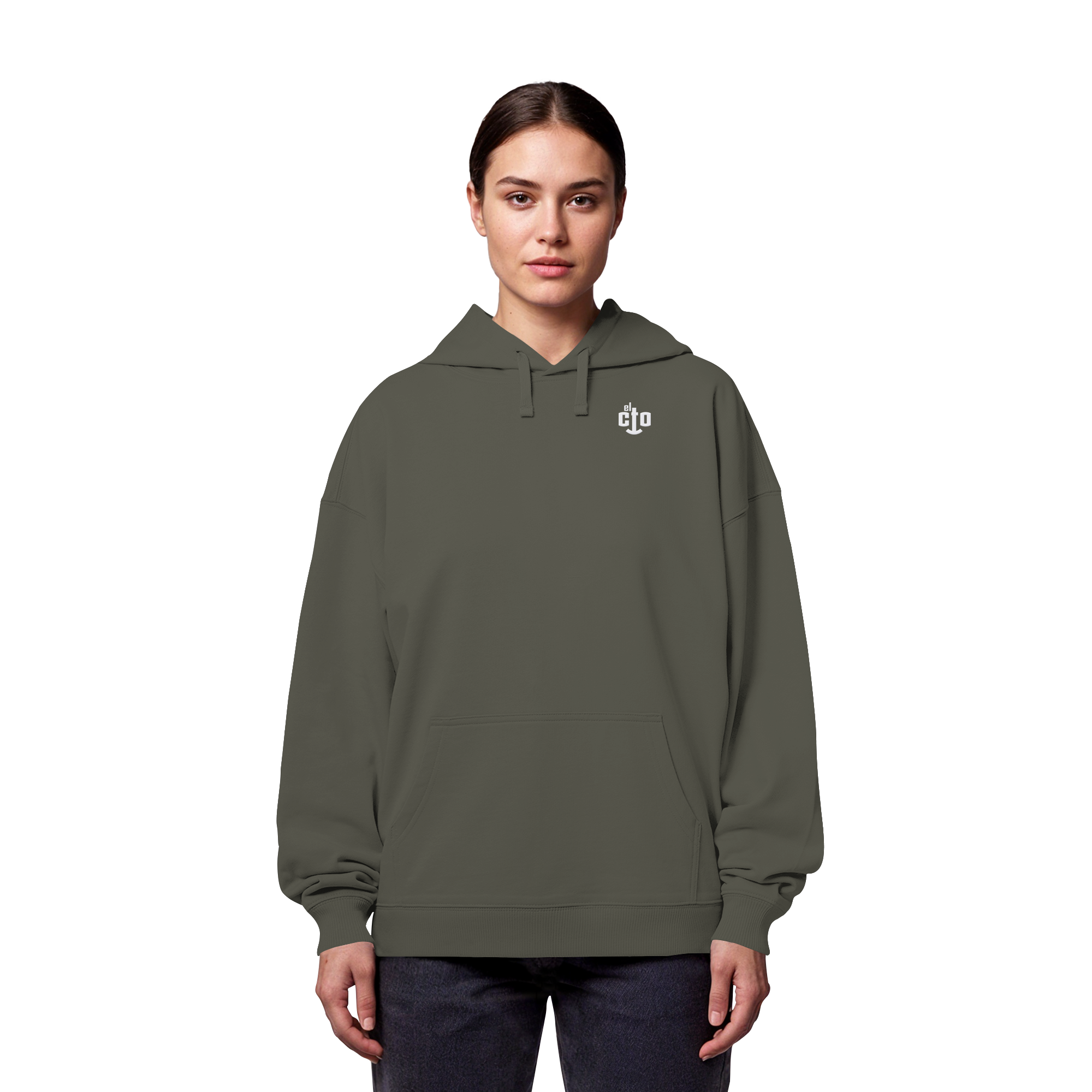 Minimalistic - Organic Oversize Hoodie