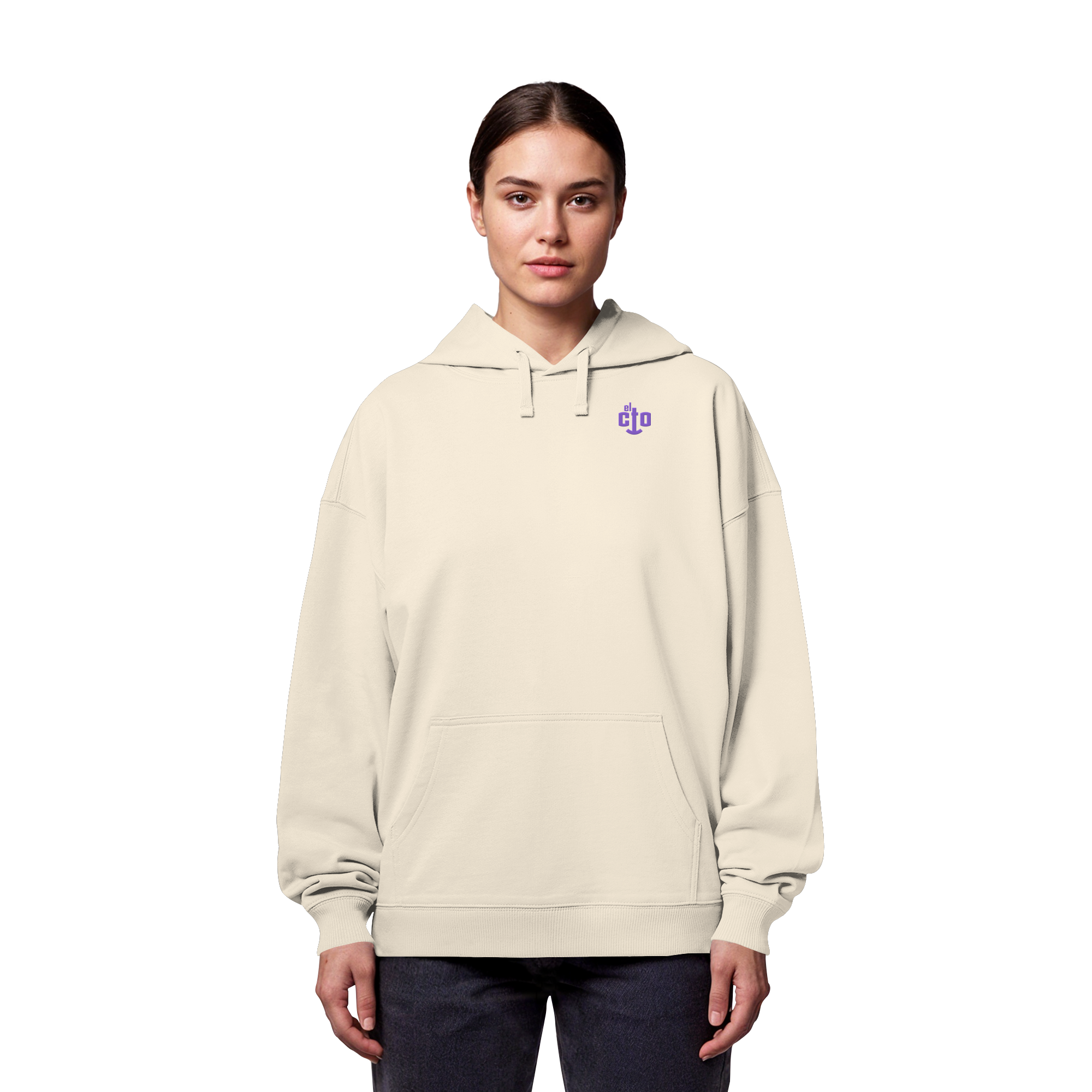 Minimalistic - Organic Oversize Hoodie