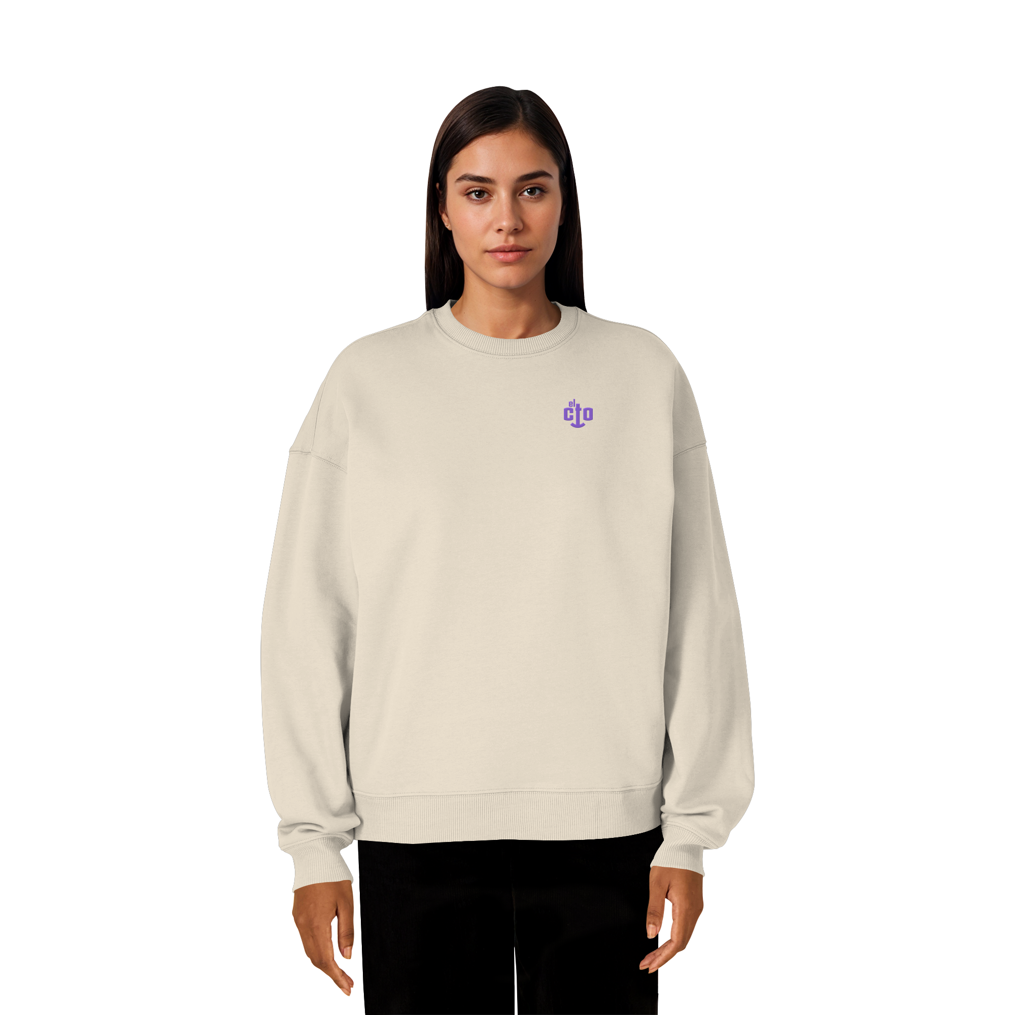 Minimalistic - Organic Oversize Sweatshirt